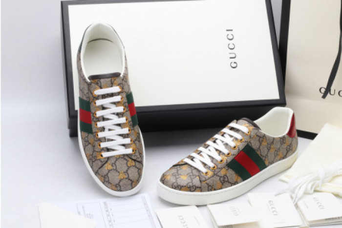 TB GUCC ACE EMBROIDERED LOW-TOP SNEAKER 548950 9N020 8465