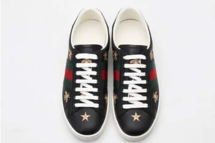 Rep LY GUCC ACE EMBROIDERED LOW-TOP SNEAKER 386750 A38F0 1079