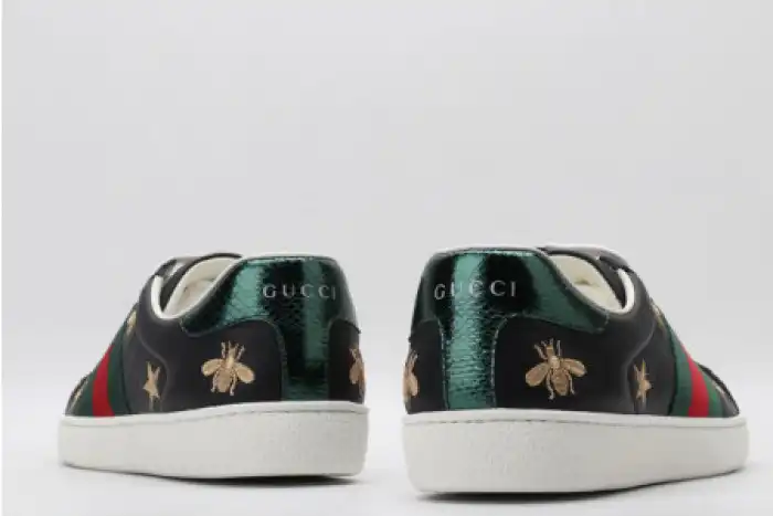 Bmlin GUCC ACE EMBROIDERED LOW-TOP SNEAKER 386750 A38F0 1079