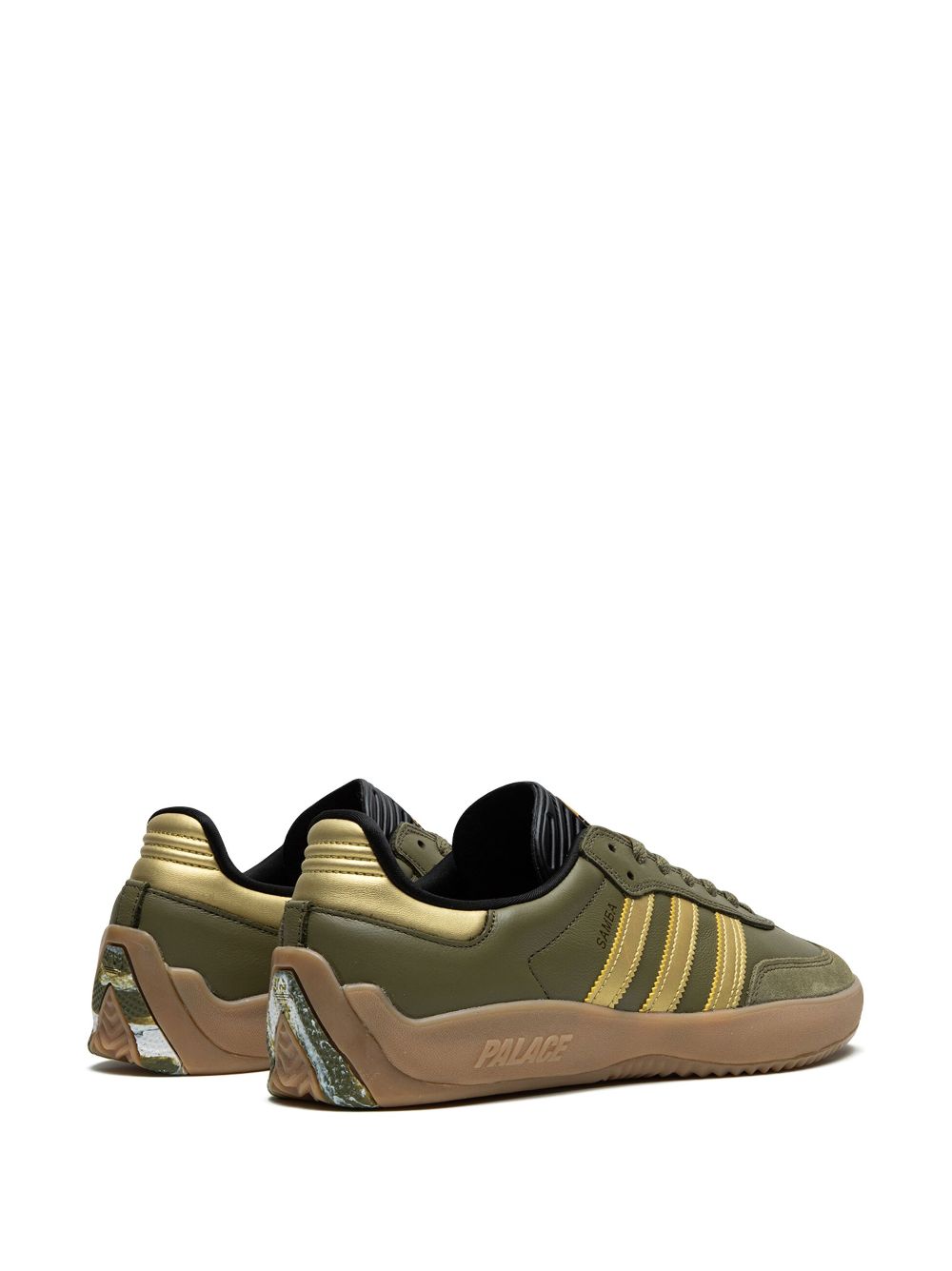 TB adidas x Palace Puig Samba "Olive Gold" sneakers 