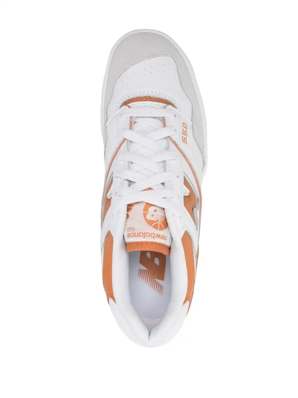 Cheap LY New Balance BB550 low-top leather sneakers 