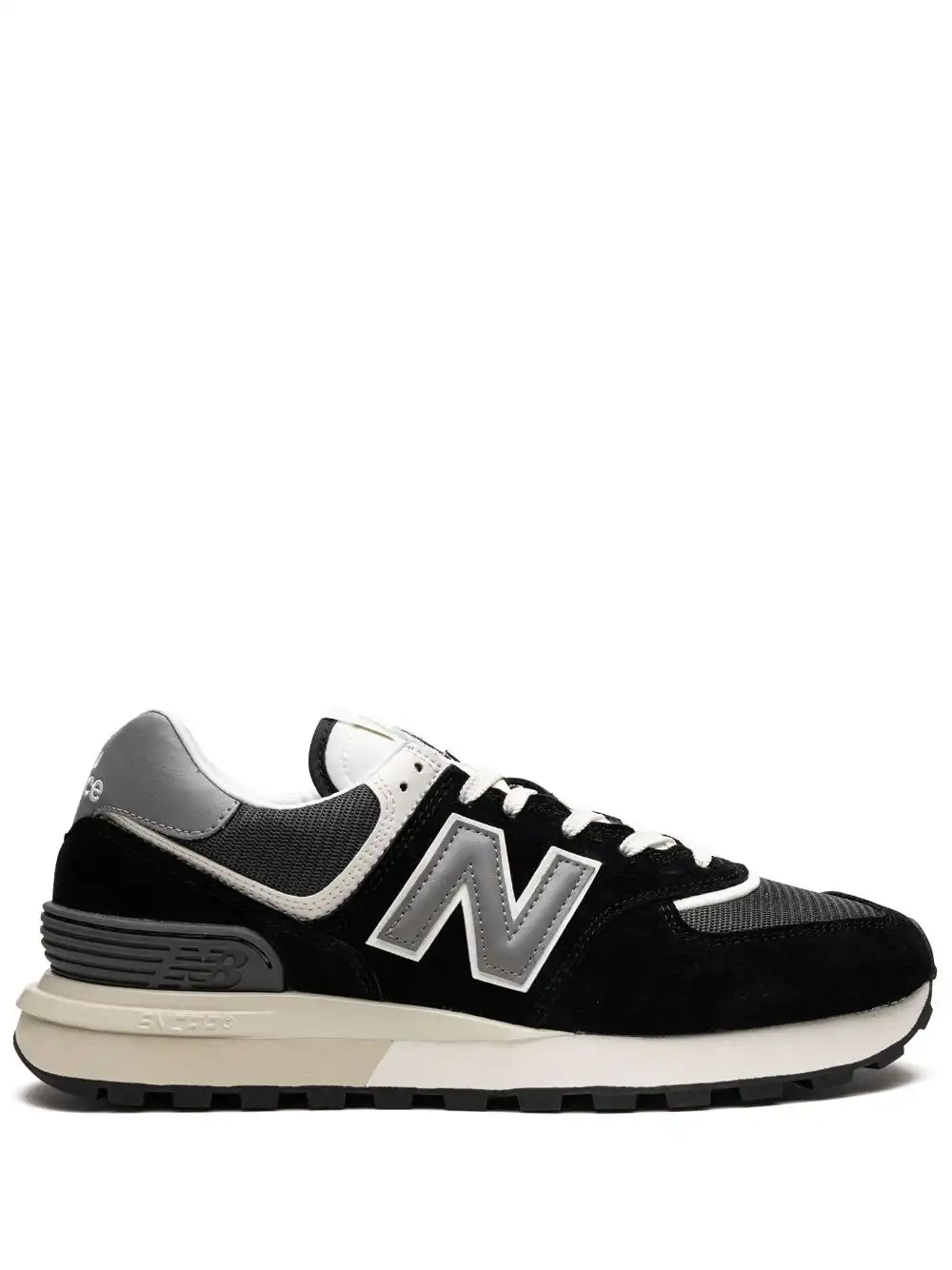 Cheap Husky New Balance 574 panelled low-top sneakers 