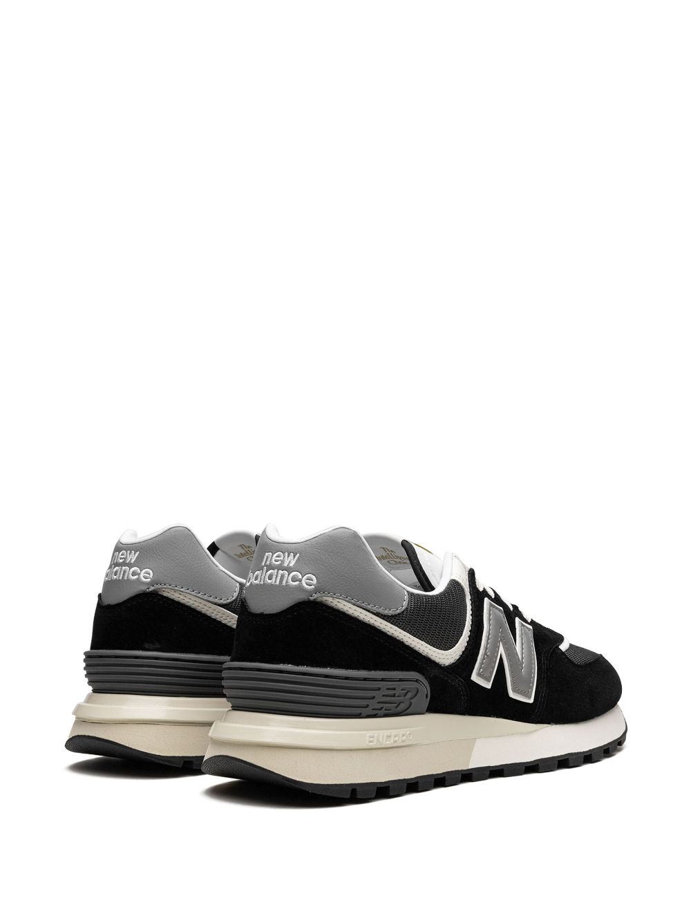 TB New Balance 574 panelled low-top sneakers 