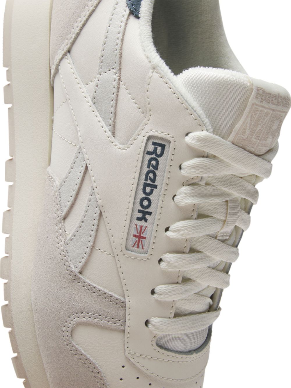 TB Reebok Classic panelled leather sneakers 