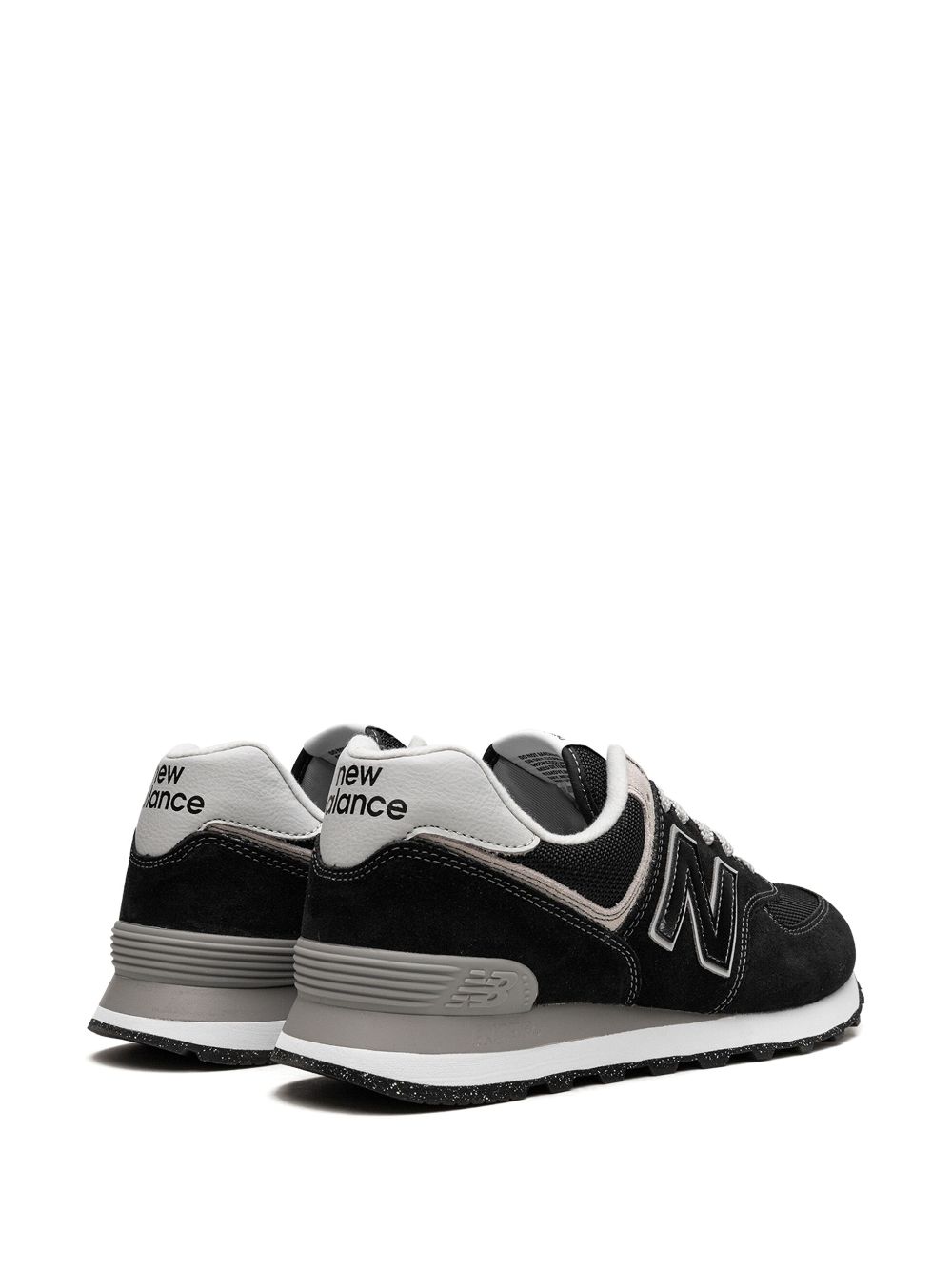 TB New Balance 574 "Black White" sneakers 