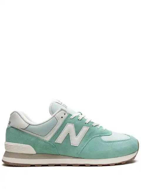 LY New Balance 574 "Green" sneakers 