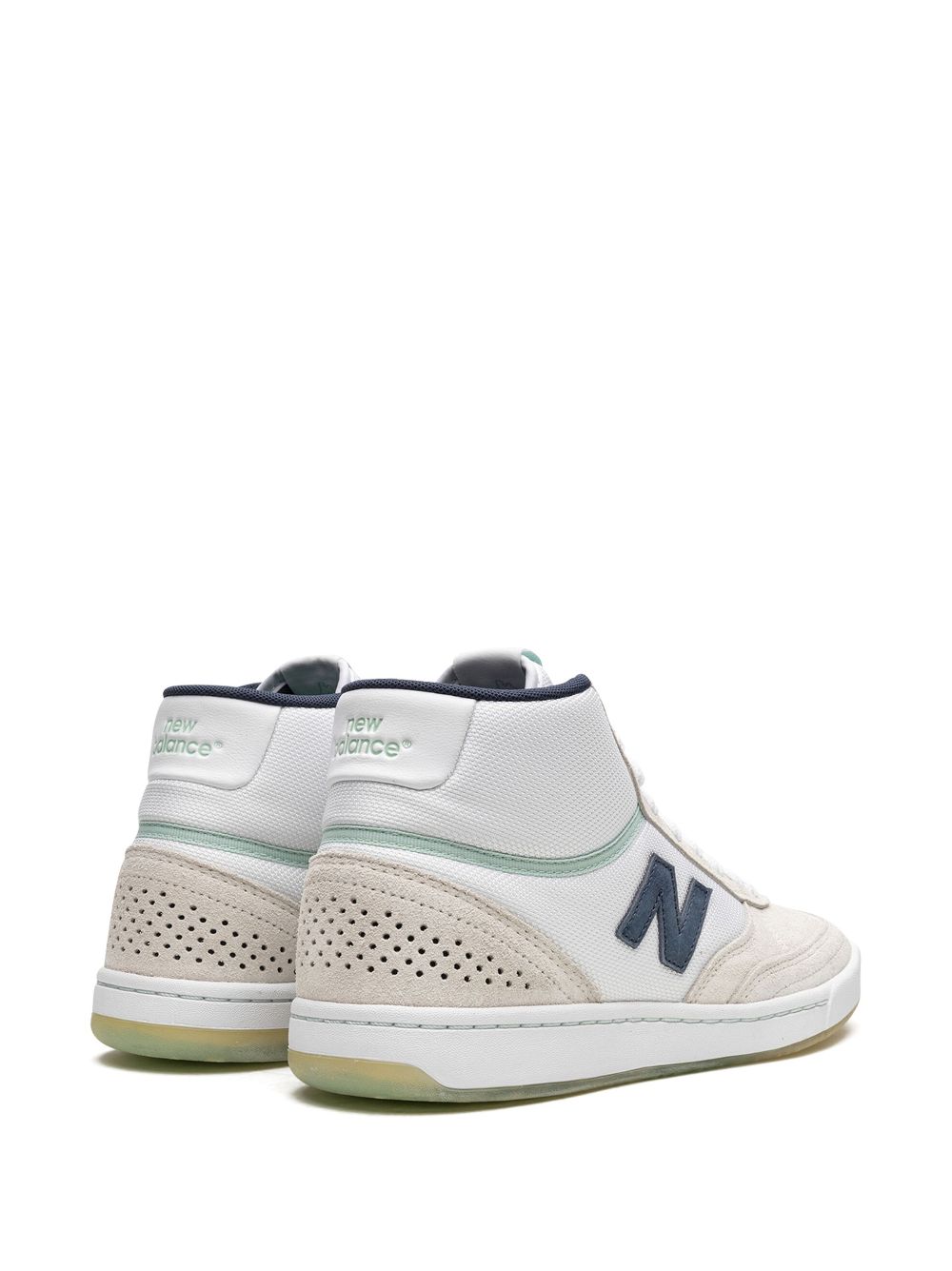 TB New Balance x Tom Knox Numeric 440 High "White Navy Teal" sneakers 