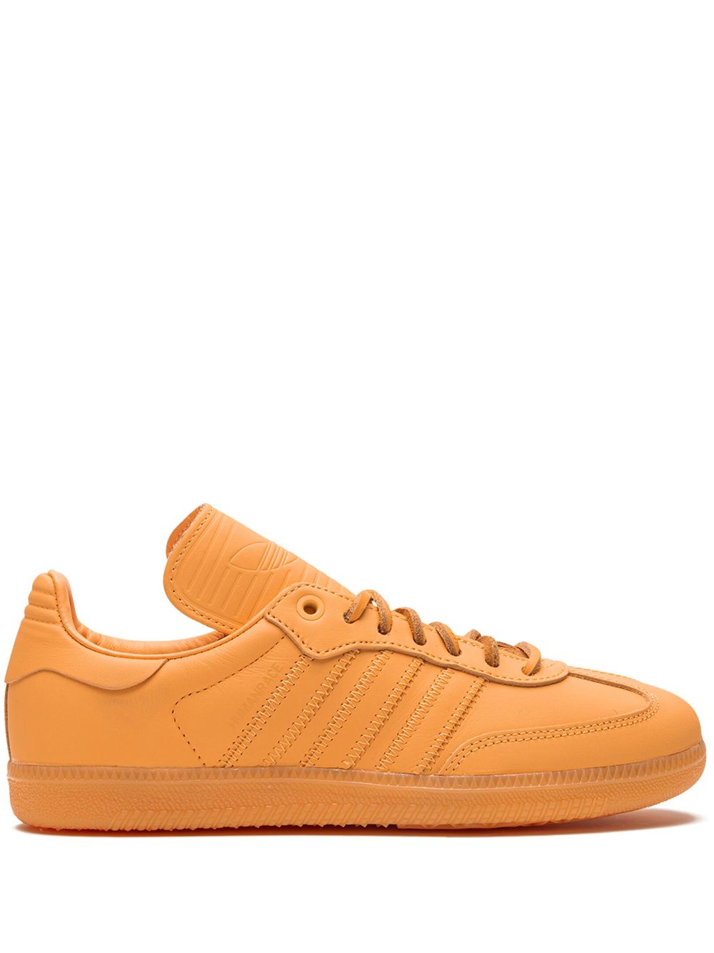 KICKWHO adidas x Pharrell Williams Samba Humanrace "Orange" sneakers 