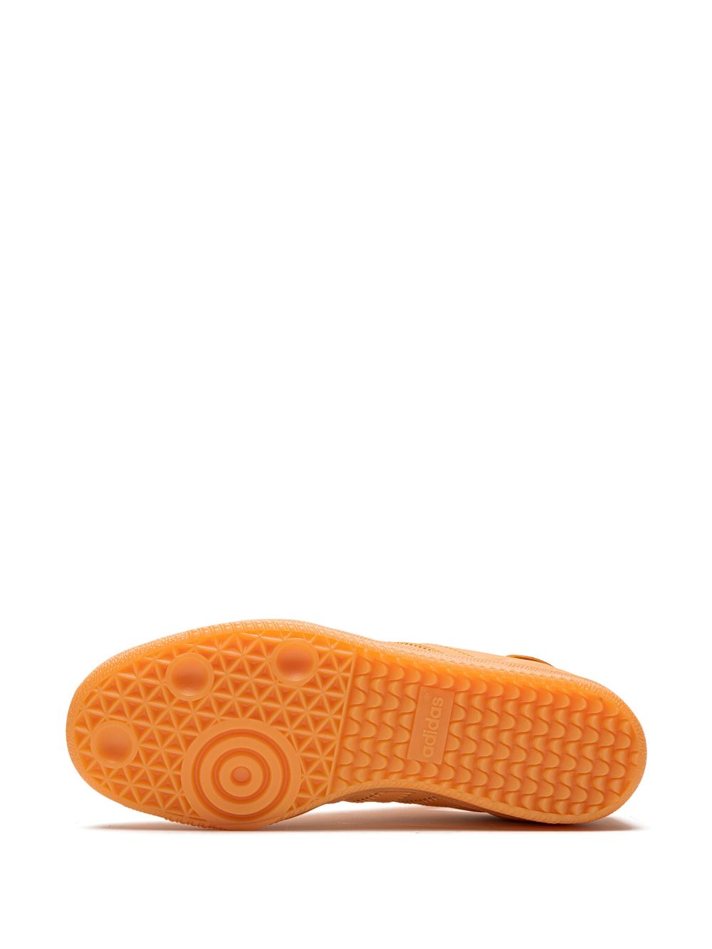 KICKWHO adidas x Pharrell Williams Samba Humanrace "Orange" sneakers 