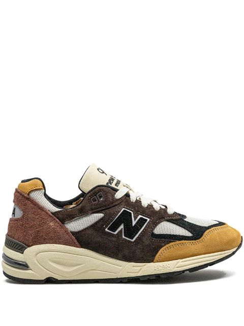 TB New Balance 990v2 Made In USA "Brown" sneakers 