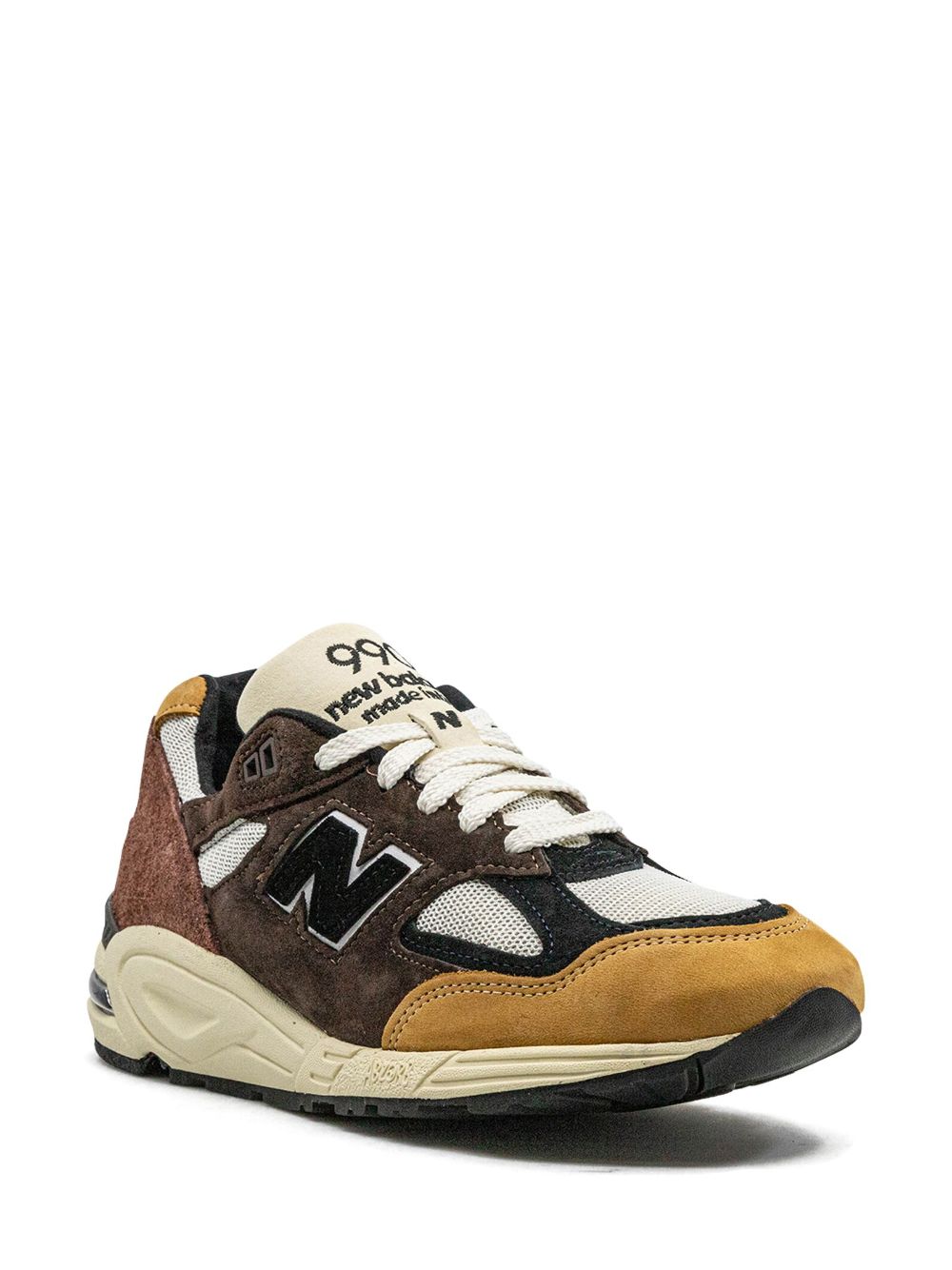 TB New Balance 990v2 Made In USA "Brown" sneakers 