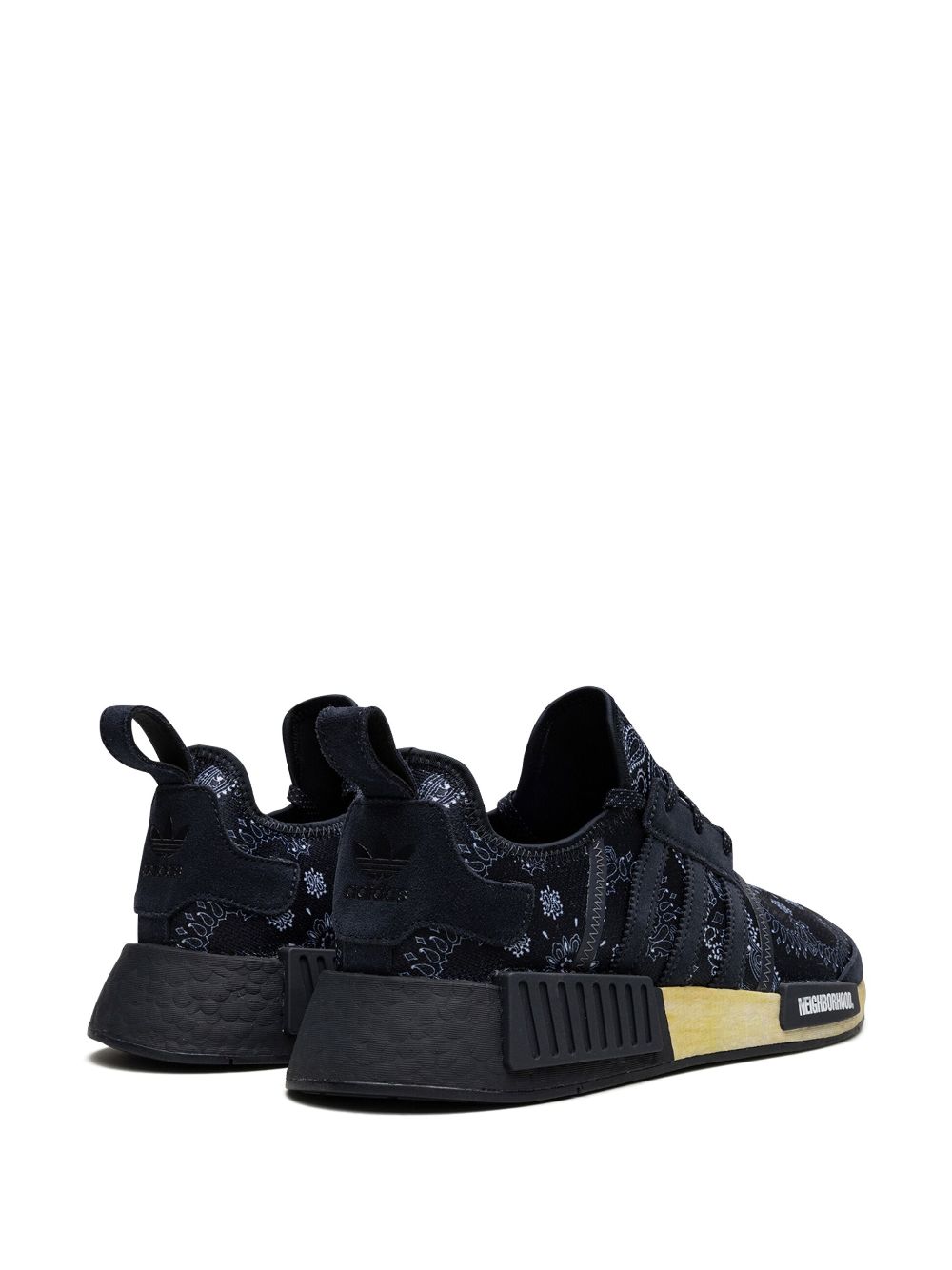 TB adidas x Neighborhood NMD_R1 "Paisley Night Navy" sneakers 