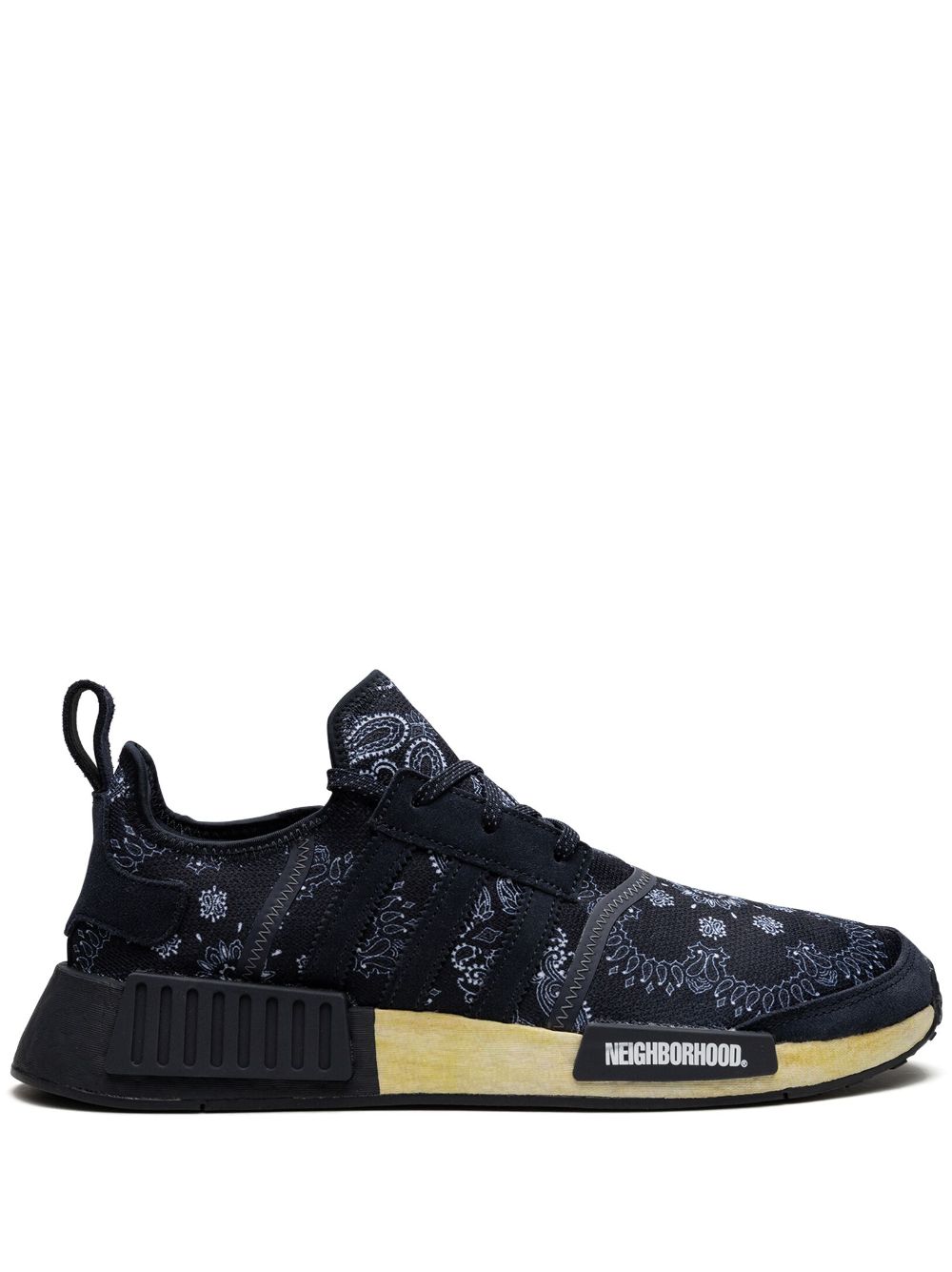 TB adidas x Neighborhood NMD_R1 "Paisley Night Navy" sneakers 