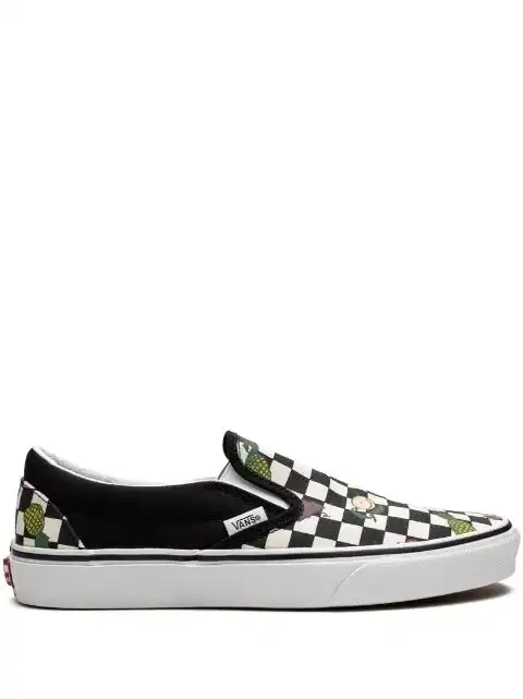 LY Vans Classic Slip On "Fruit Checkerboard" sneakers 