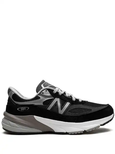 LY New Balance 990V6 "Black Silver" sneakers 