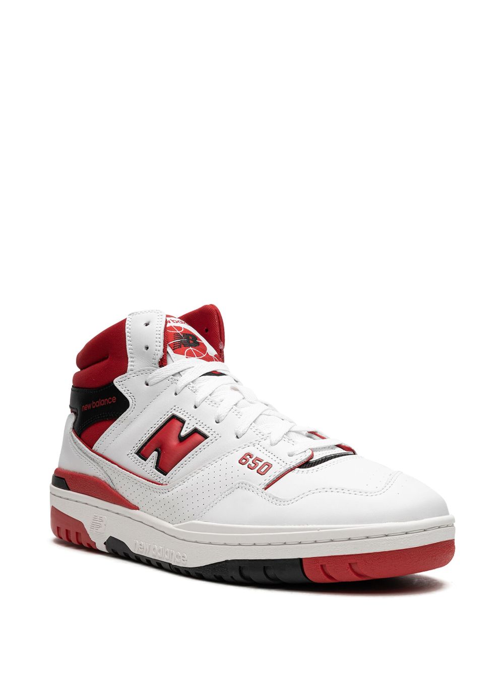 KICKWHO New Balance 650 "White Red" sneakers 