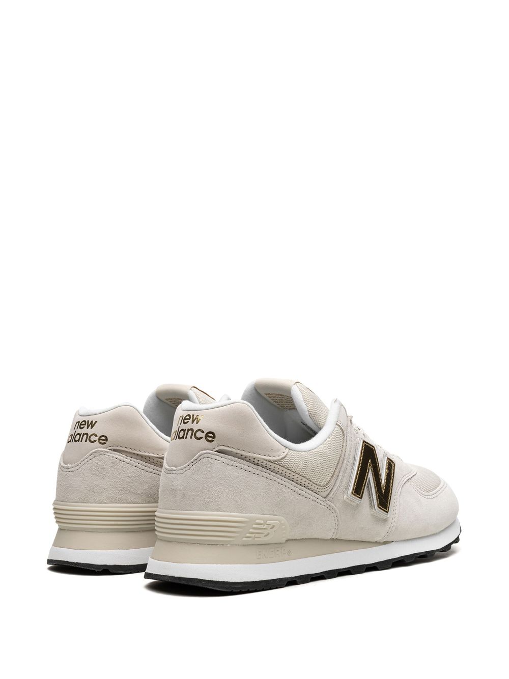 TB New Balance 574 "Removable Patch" sneakers 