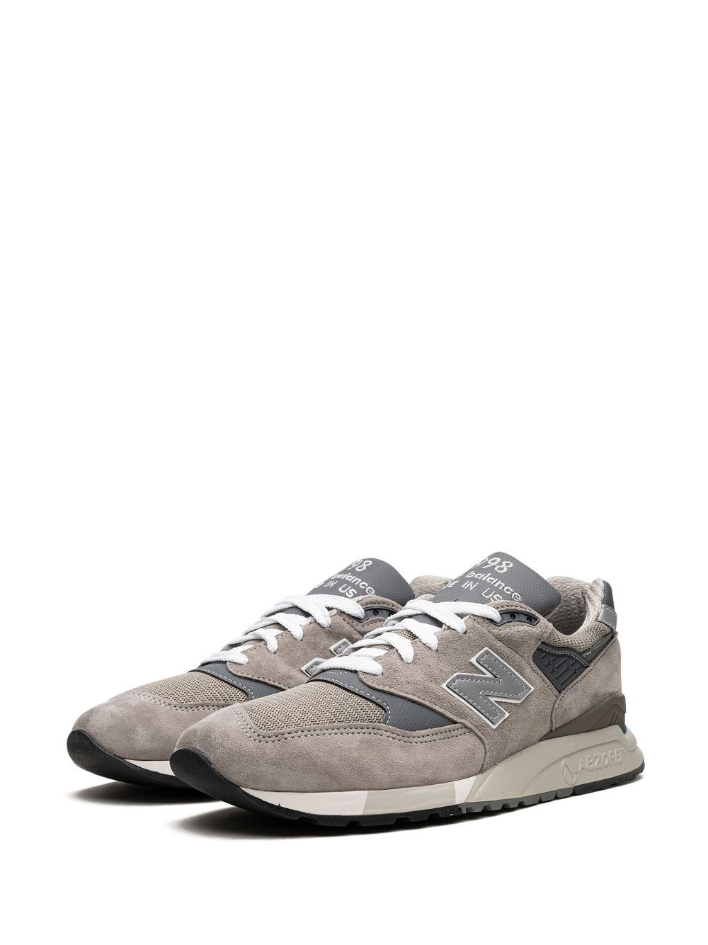 TB New Balance 998 Made In Usa "Grey Silver" sneakers 