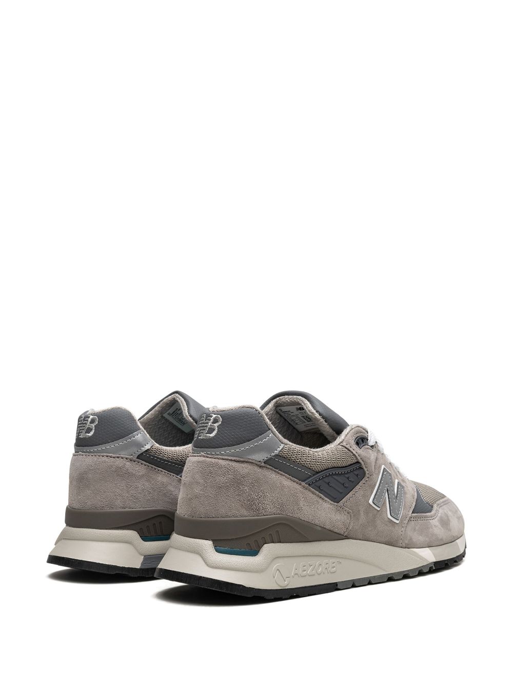 TB New Balance 998 Made In Usa "Grey Silver" sneakers 