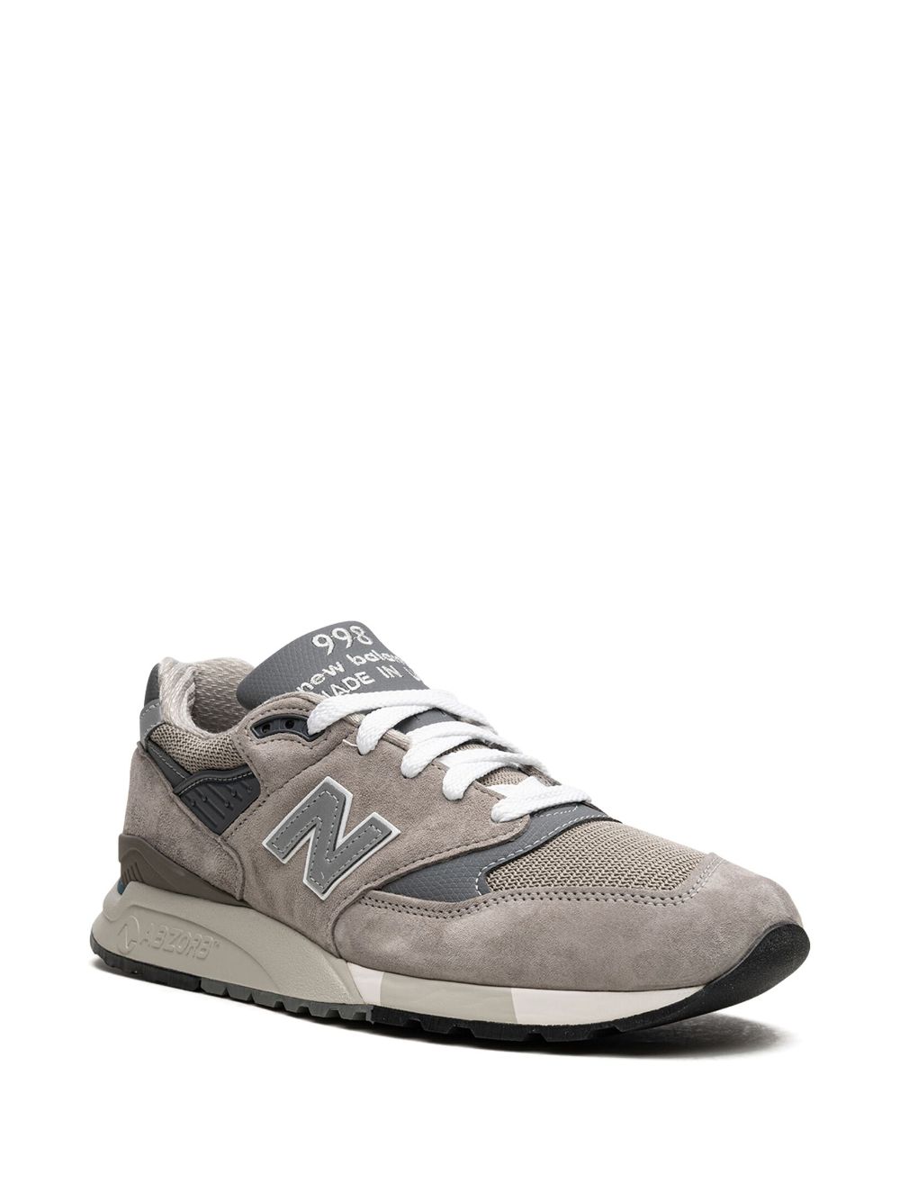 TB New Balance 998 Made In Usa "Grey Silver" sneakers 