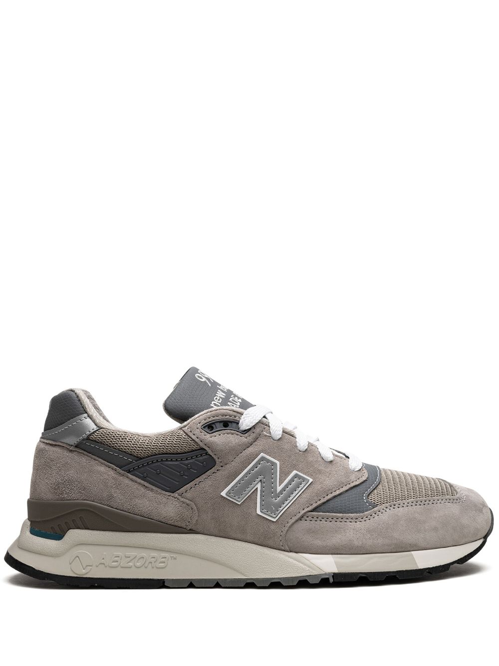 TB New Balance 998 Made In Usa "Grey Silver" sneakers 