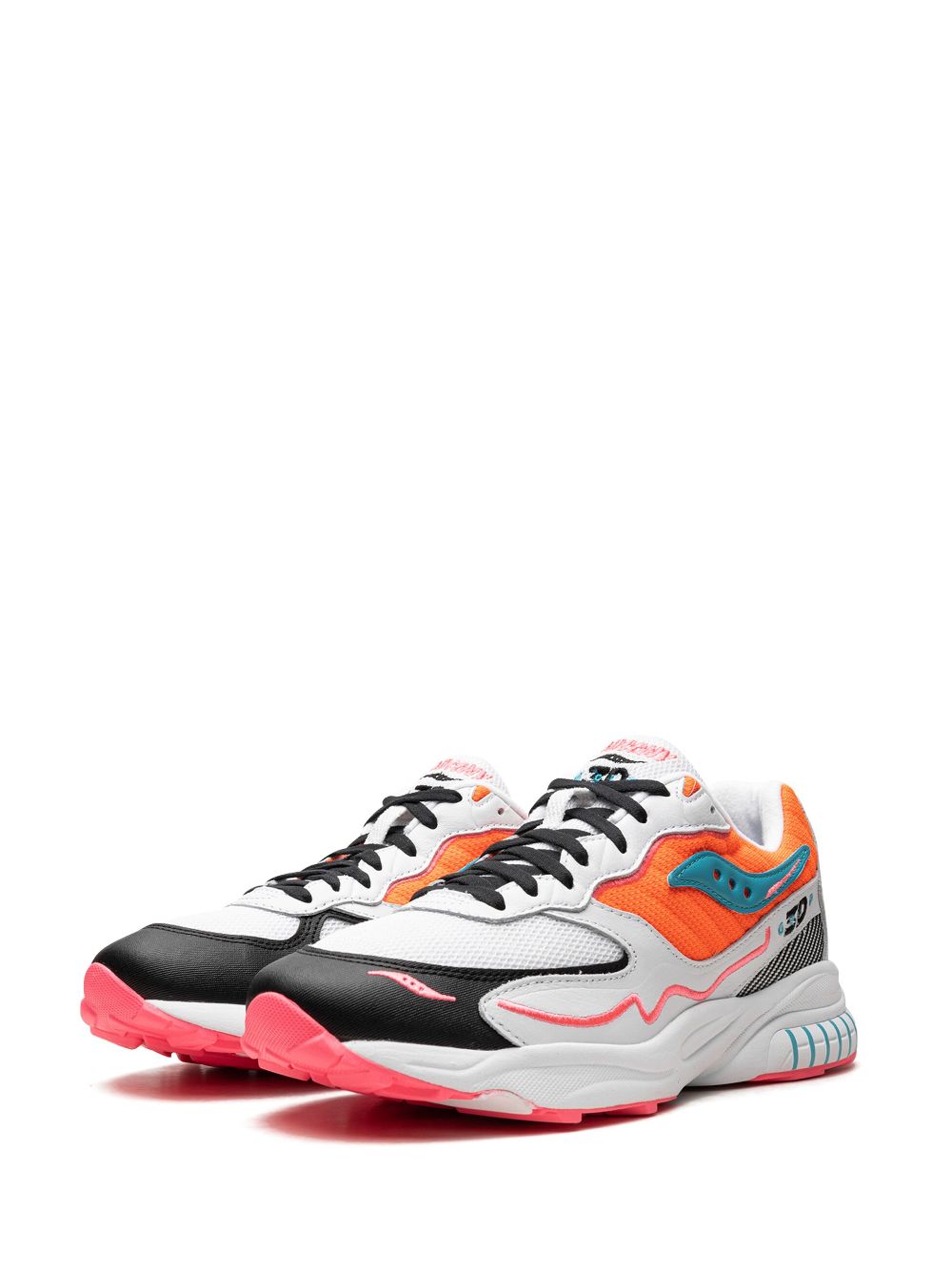 TB Saucony 3D Grid Hurricane "Orange" sneakers 