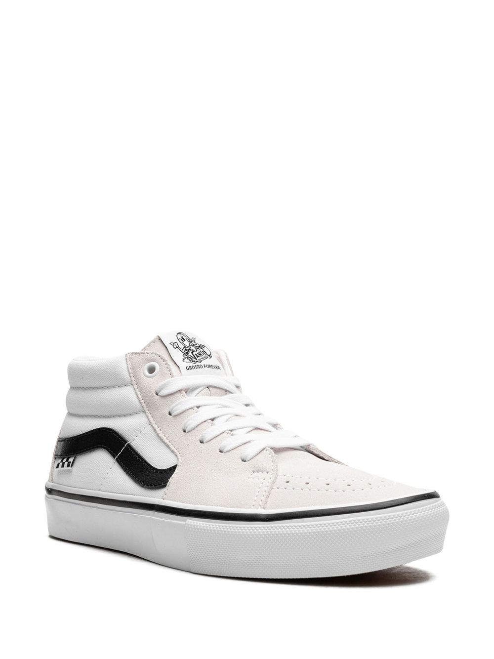 TB Vans Skate Grosso Mid "White Black" sneakers 