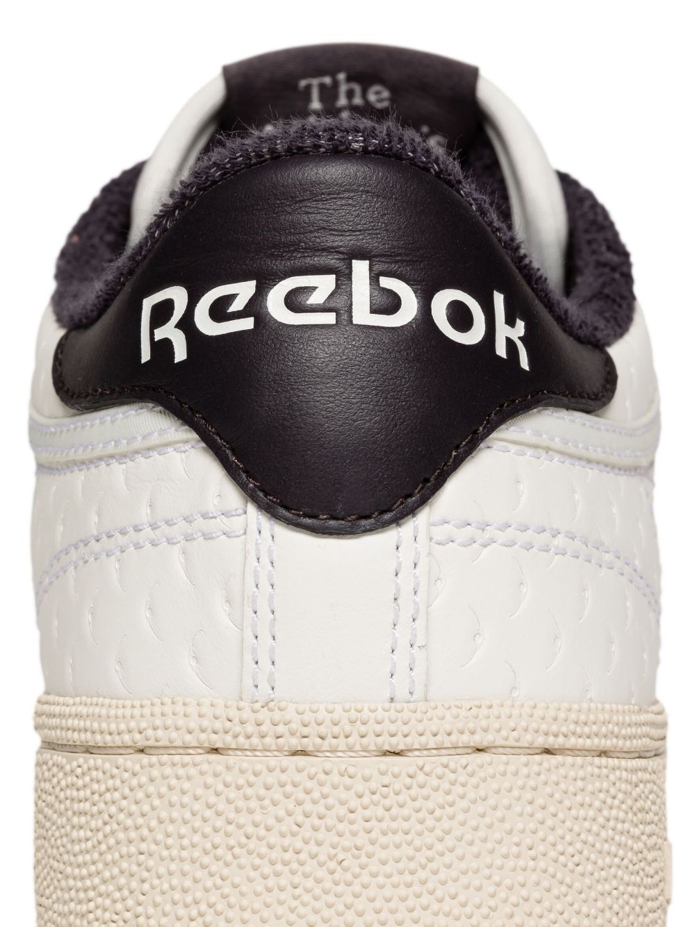 TB Reebok LTD Club C embossed leather sneakers 