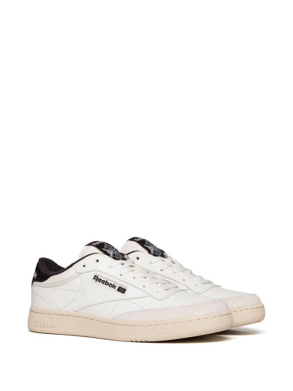 TB Reebok LTD Club C embossed leather sneakers 