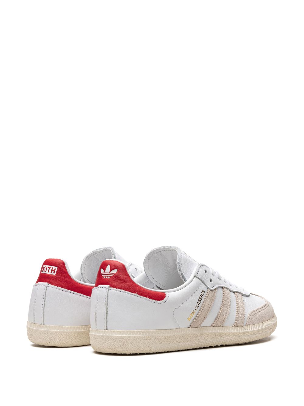 TB adidas Samba "Kith Classics Program White Red" sneakers 