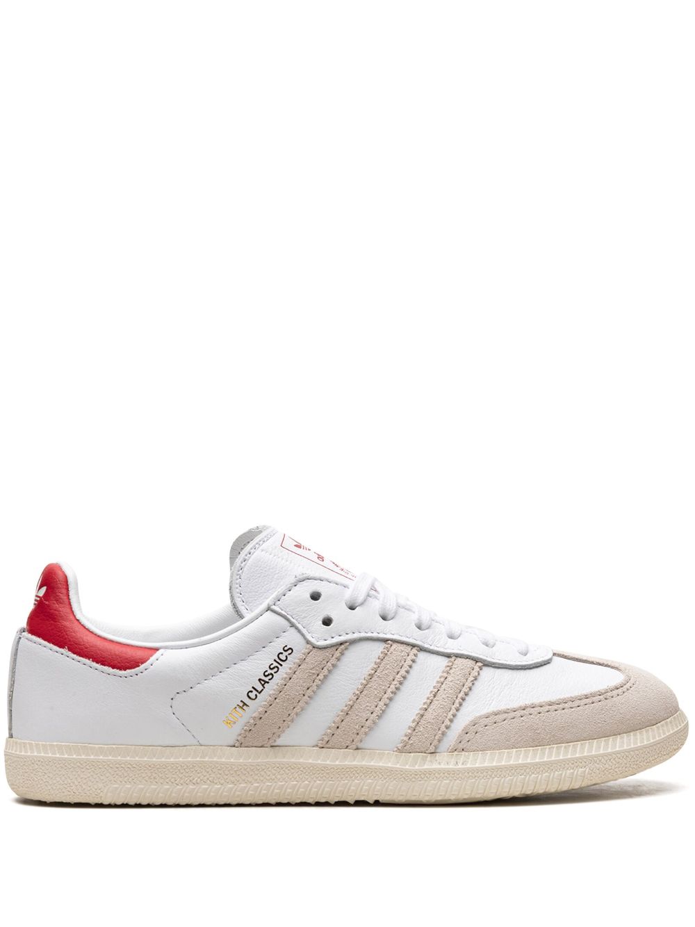 TB adidas Samba "Kith Classics Program White Red" sneakers 