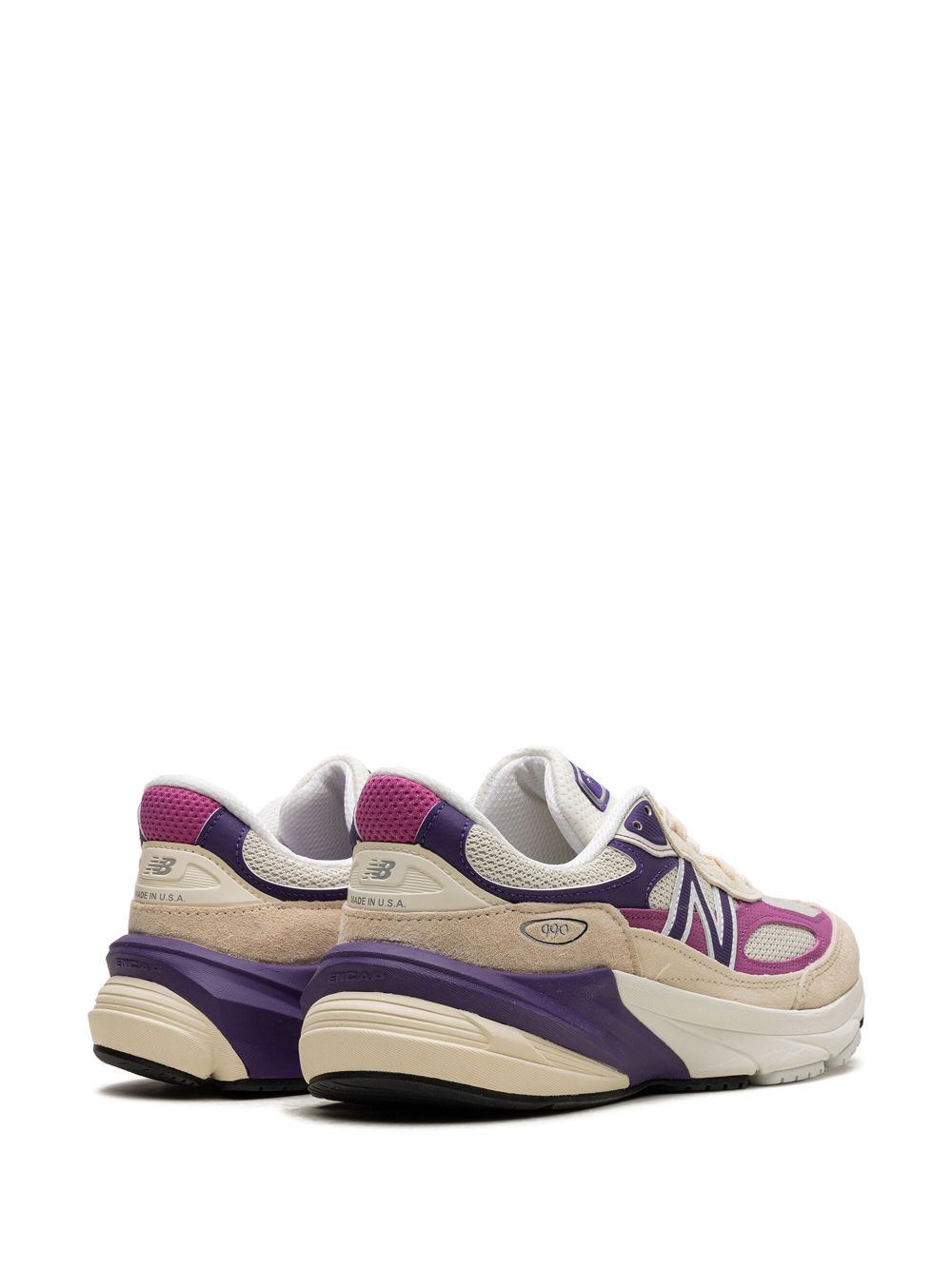 KICKWHO New Balance 990v6 "Made in USA - Macadamia Nut Magenta" sneakers 