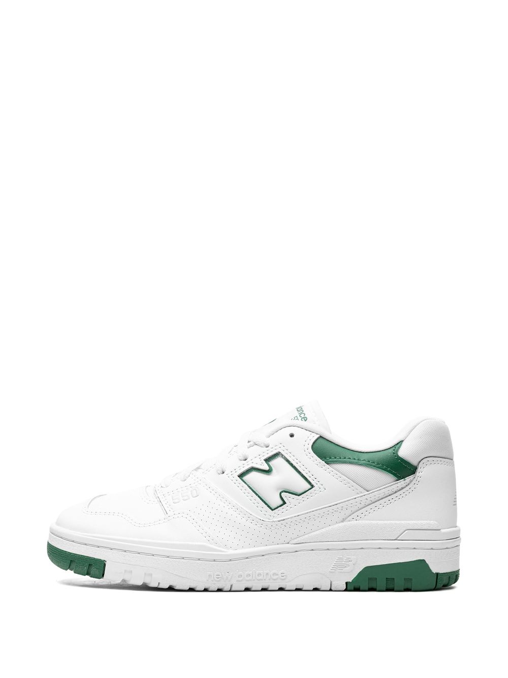 TB New Balance 550 "White Green Cream" sneakers 