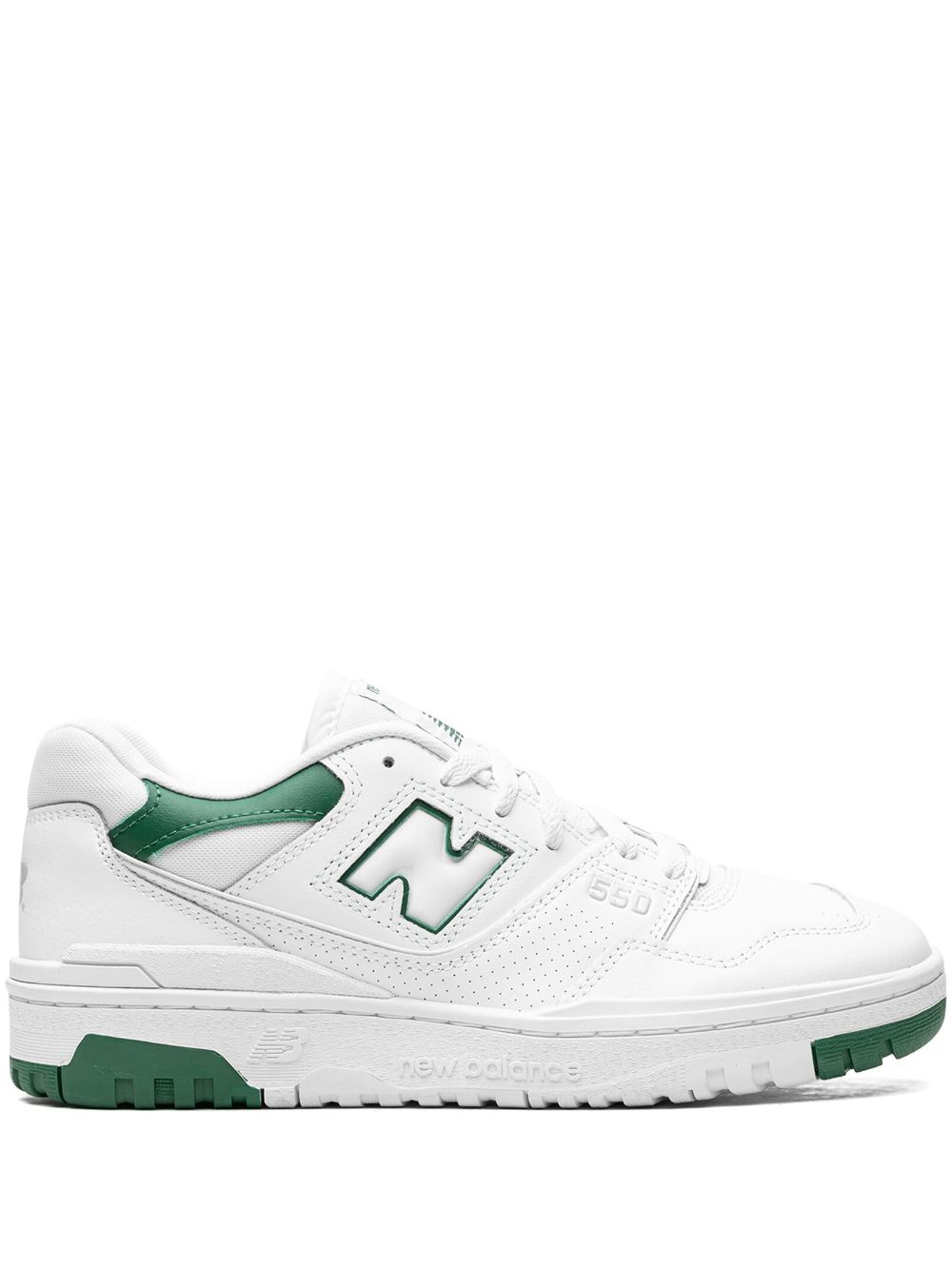 TB New Balance 550 "White Green Cream" sneakers 