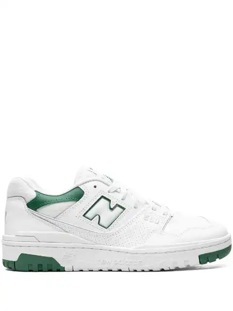 LY New Balance 550 "White Green Cream" sneakers 