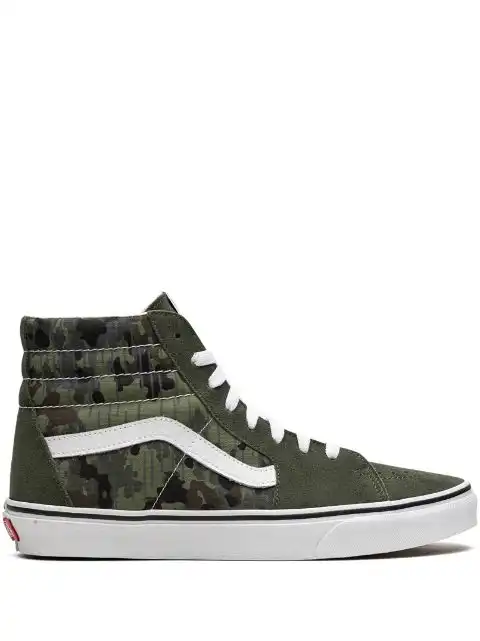 LY Vans SK8-Hi "Rain Camo Green" sneakers 