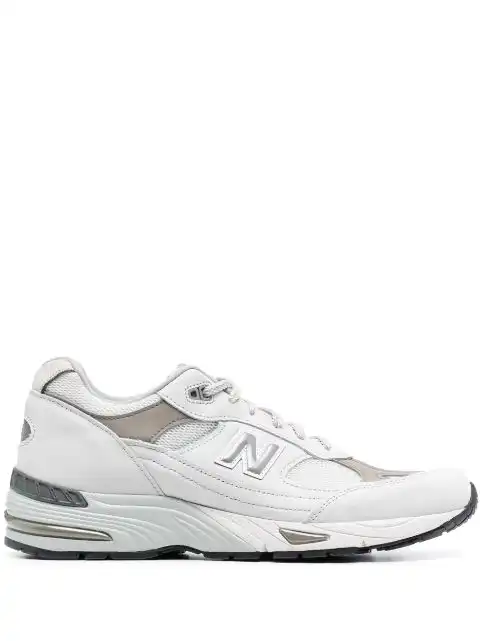 LY New Balance MADE in UK 991v1 leather sneakers 