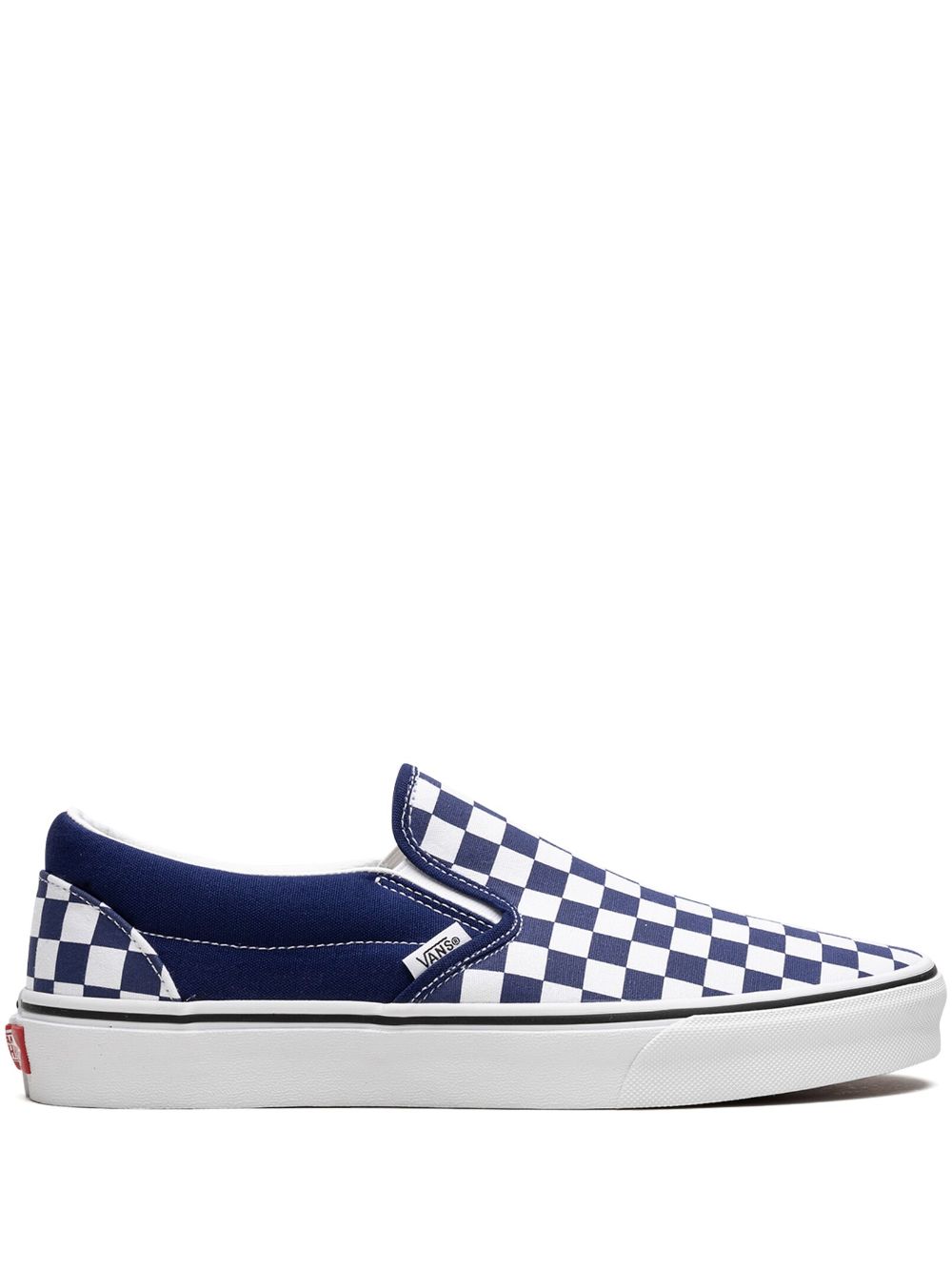 TB Vans Classic Slip-On Checkerboard "Beacon Blue" sneakers 