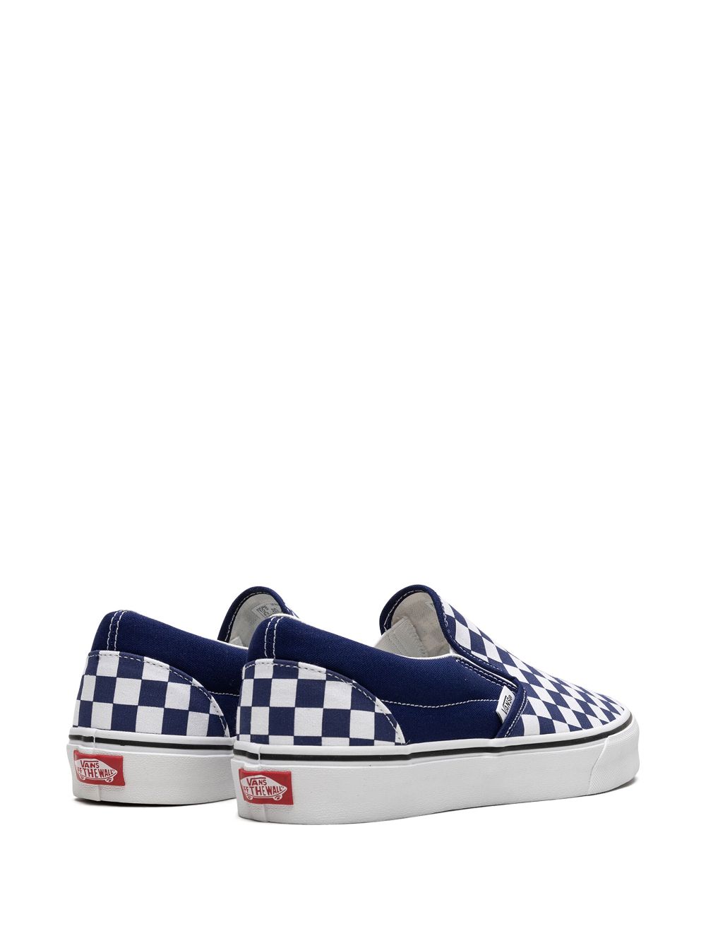 TB Vans Classic Slip-On Checkerboard "Beacon Blue" sneakers 