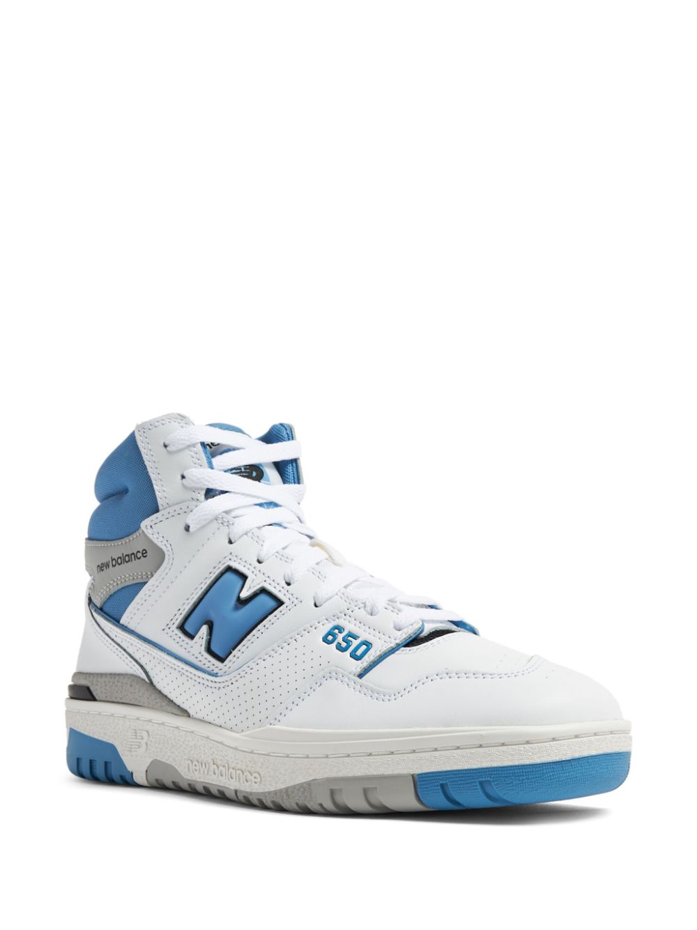 TB New Balance 650 leather hi-top sneakers 