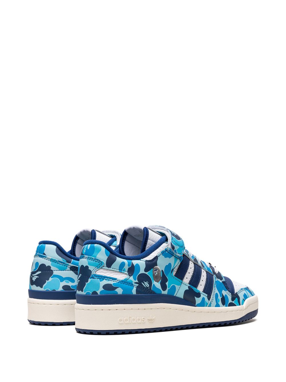 KICKWHO adidas  Forum '84 Low "Bape 30th Anniversary Blue Camo" sneakers 