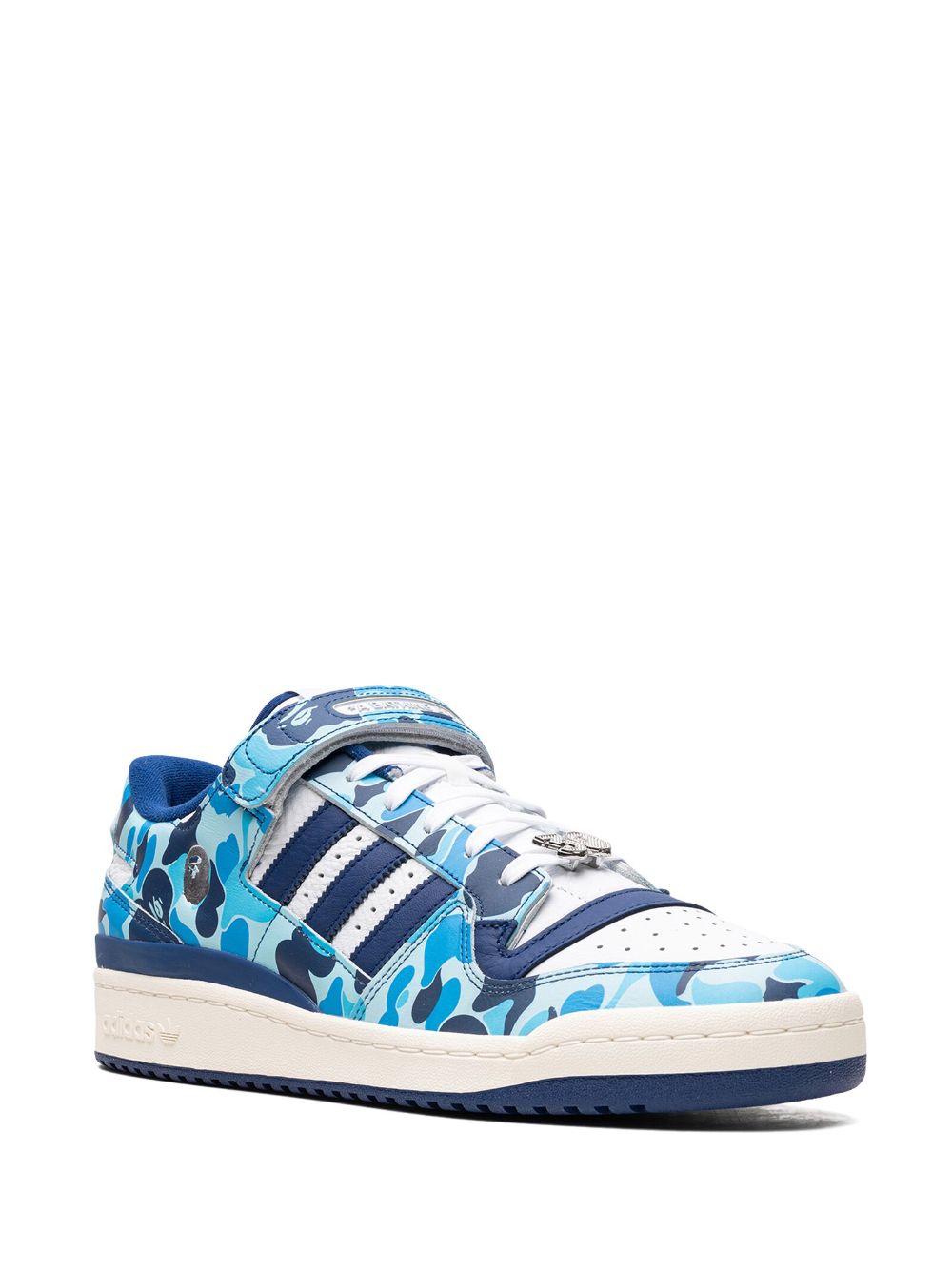 KICKWHO adidas  Forum '84 Low "Bape 30th Anniversary Blue Camo" sneakers 