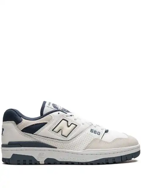 Rep Husky New Balance 550 low-top leather sneakers 