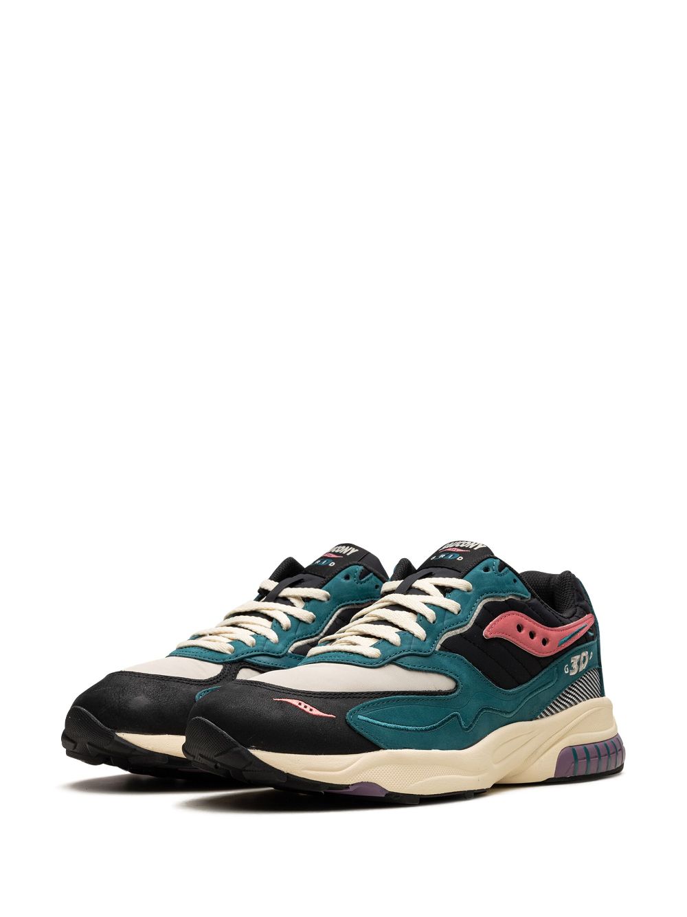 TB Saucony 3D Grid Hurricane "Midnight Swimming" sneakers 