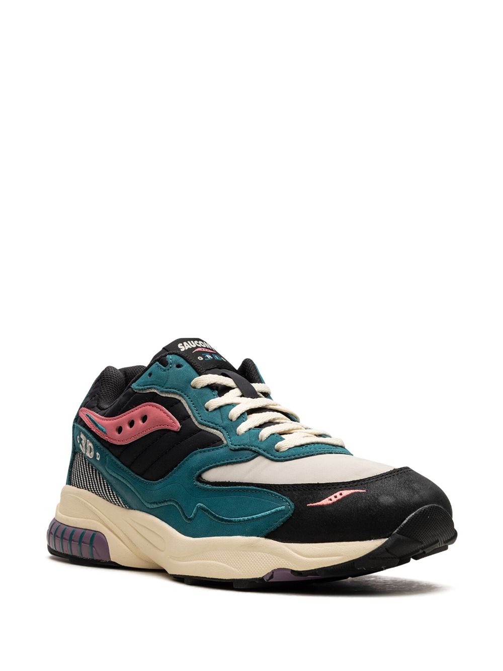 TB Saucony 3D Grid Hurricane "Midnight Swimming" sneakers 