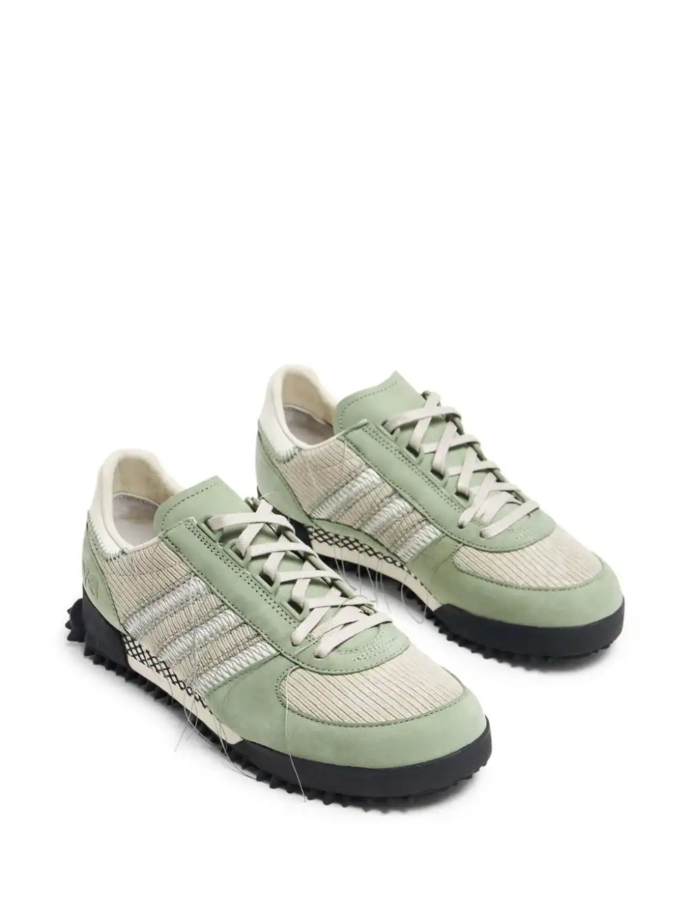 Affordable adidas frayed lace-up sneakers 