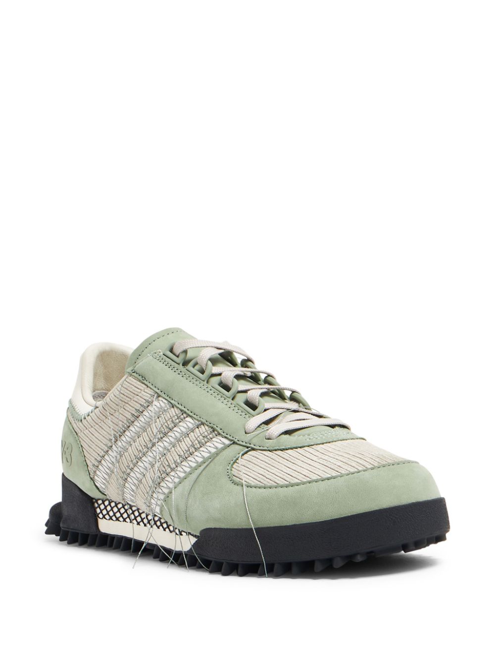 TB adidas frayed lace-up sneakers 