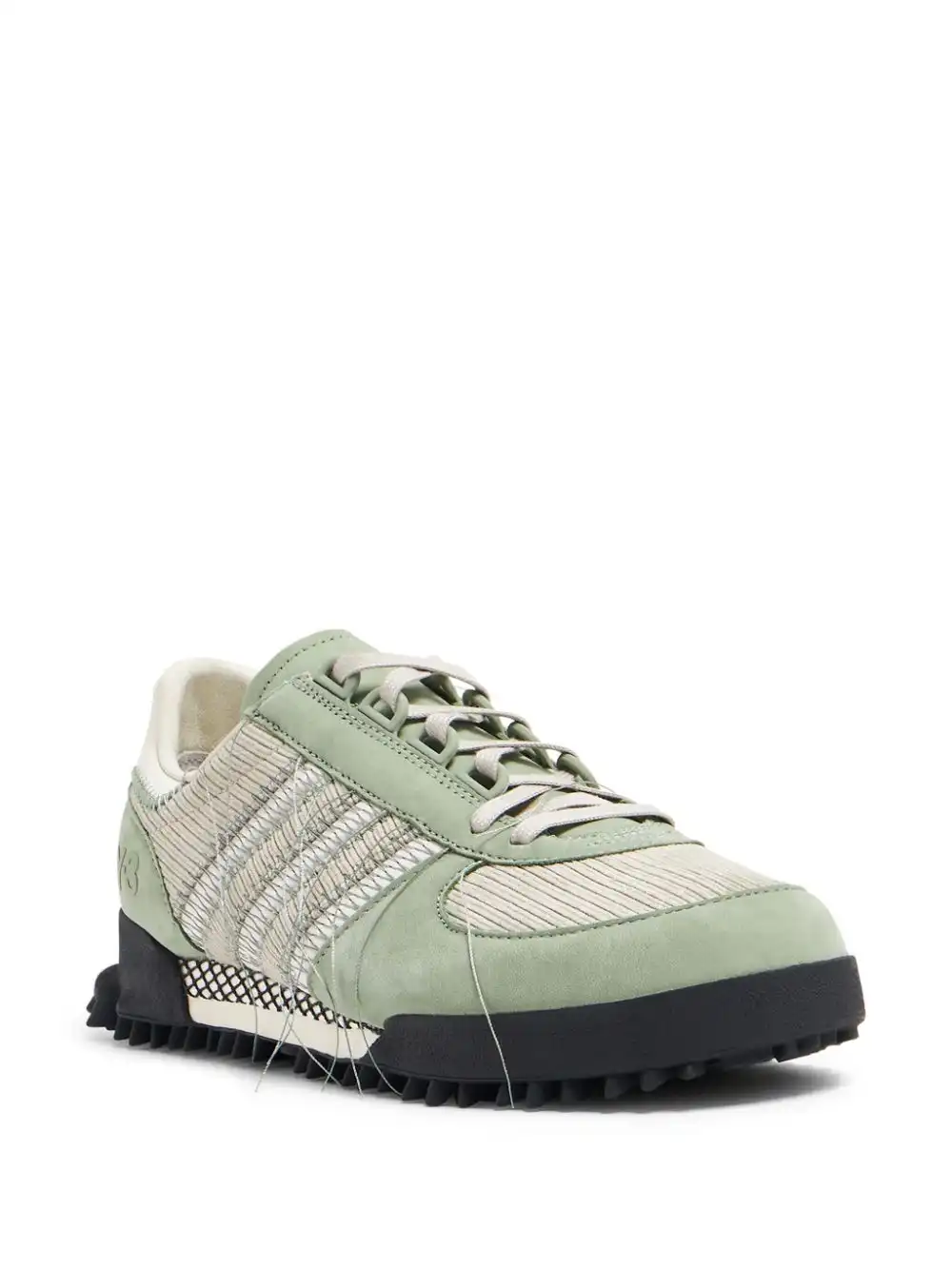 Affordable adidas frayed lace-up sneakers 