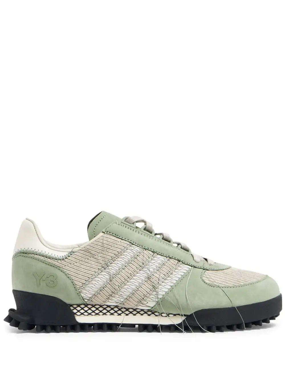 Cheap adidas frayed lace-up  