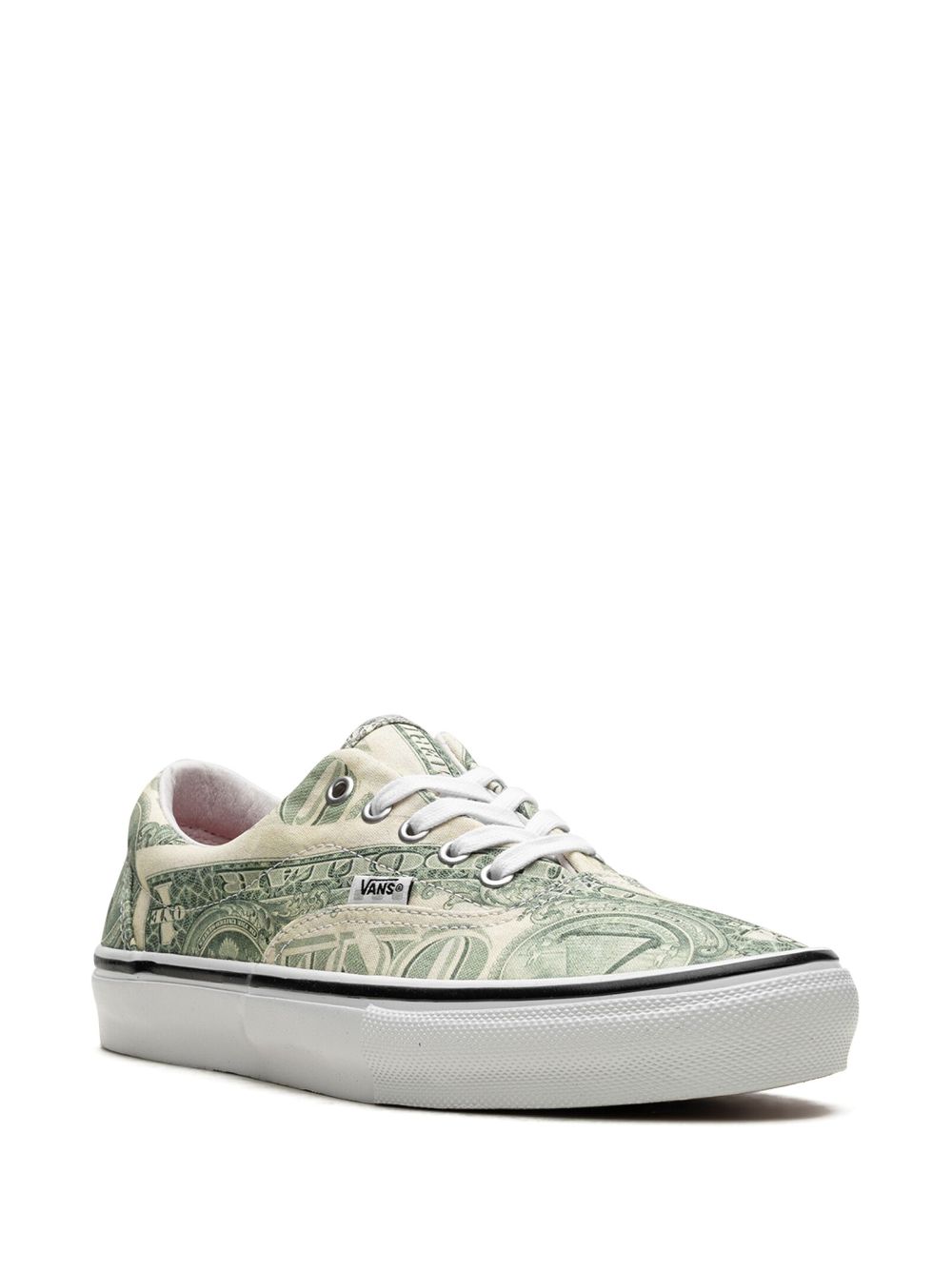 TB Vans x Supreme Skate Era "Dollar Bill-Green" sneakers 